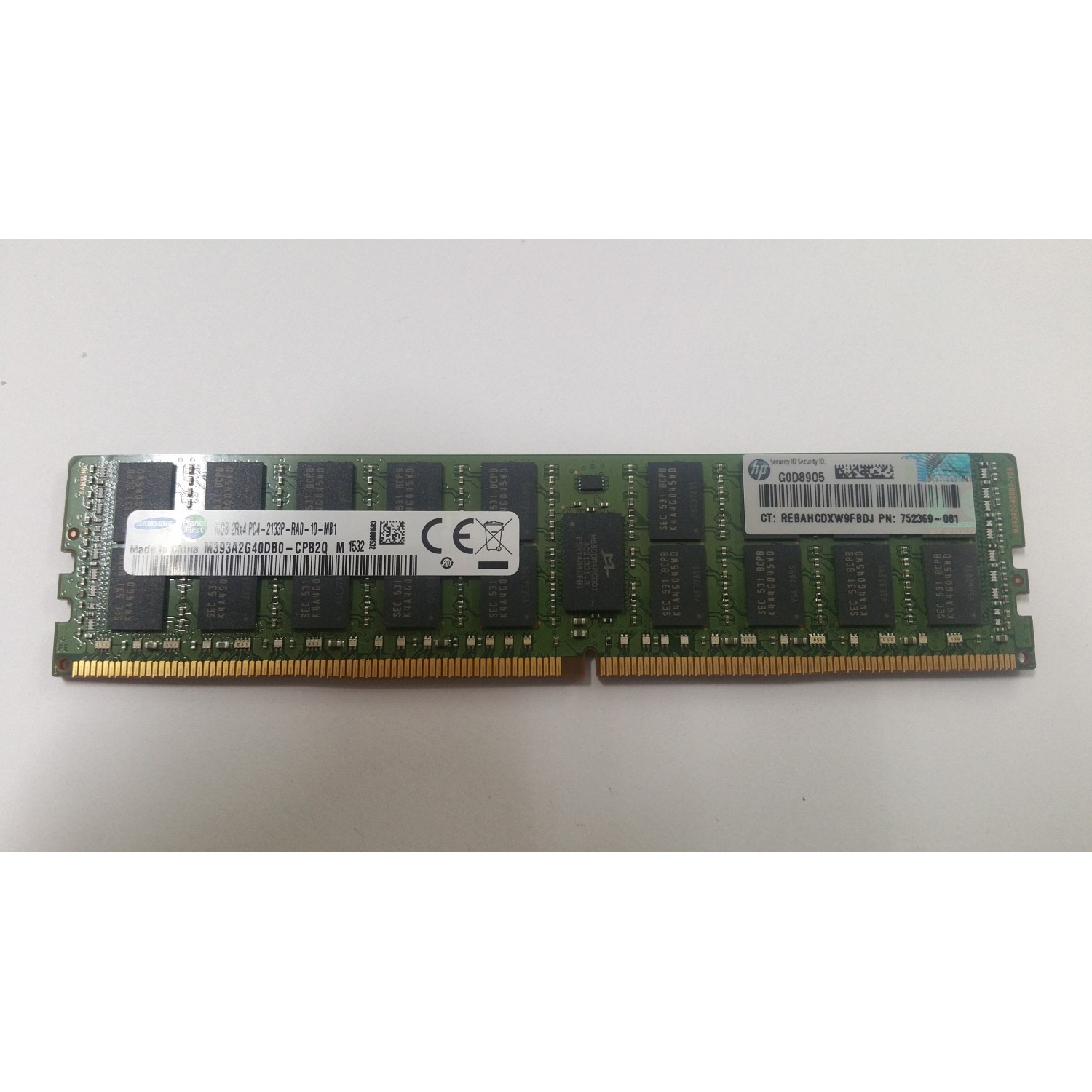 Memorie server HP 16GB DDR4 2RX4 PC4-2133P-RA0 752369-081 774172-801 Memorii Server